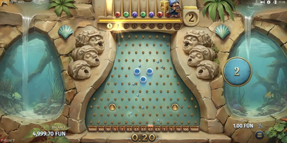 Pond of Plinko Slot